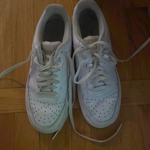 White Nike air forces (size U.S. womens 8)